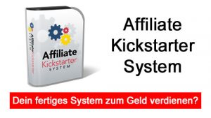 Affiliate Kickstarter System titelbild